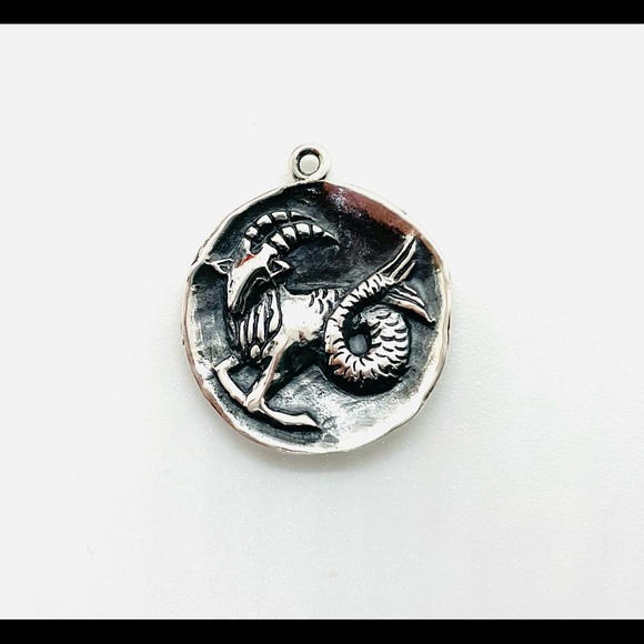 James Avery Jewelry - Rare Retired James Avery Sterling Zodiac Capricorn Charm Pendant